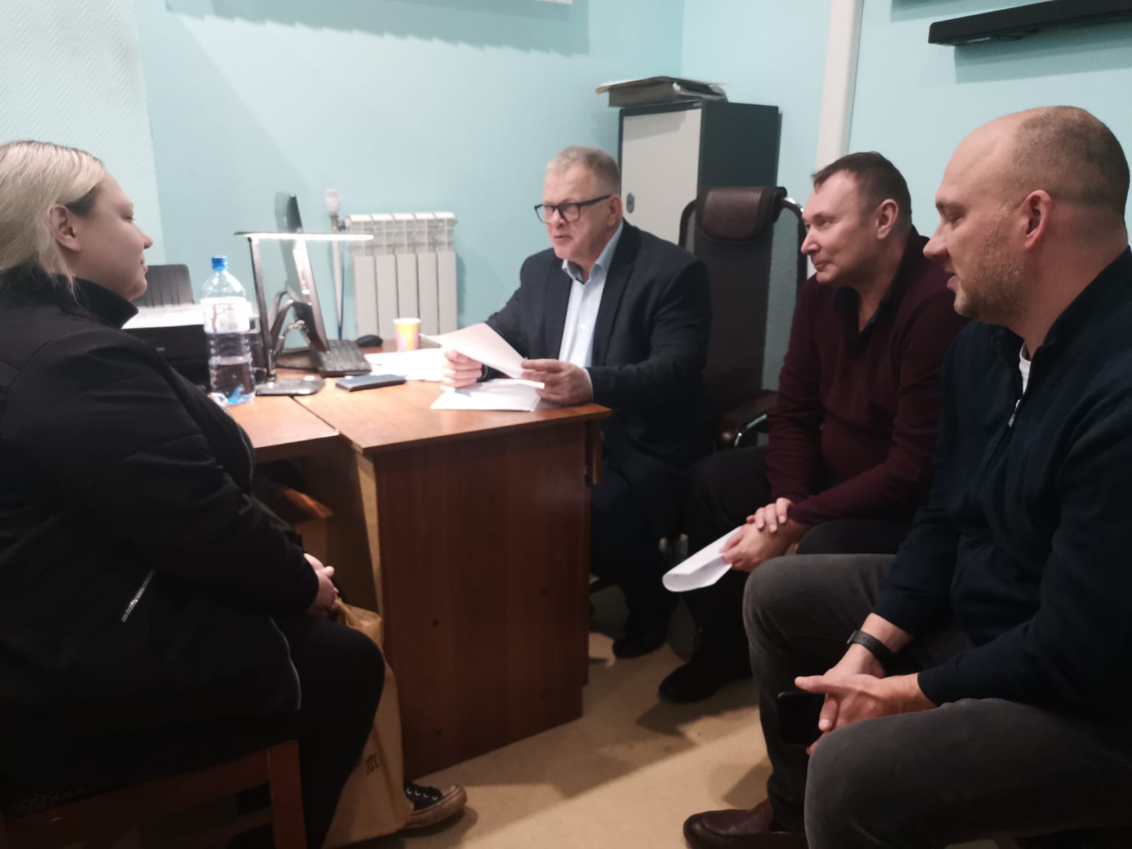 Заместитель Председателя Московской областной Думы – руководитель фракции КПРФ Александр Наумов провел прием граждан в Озерах