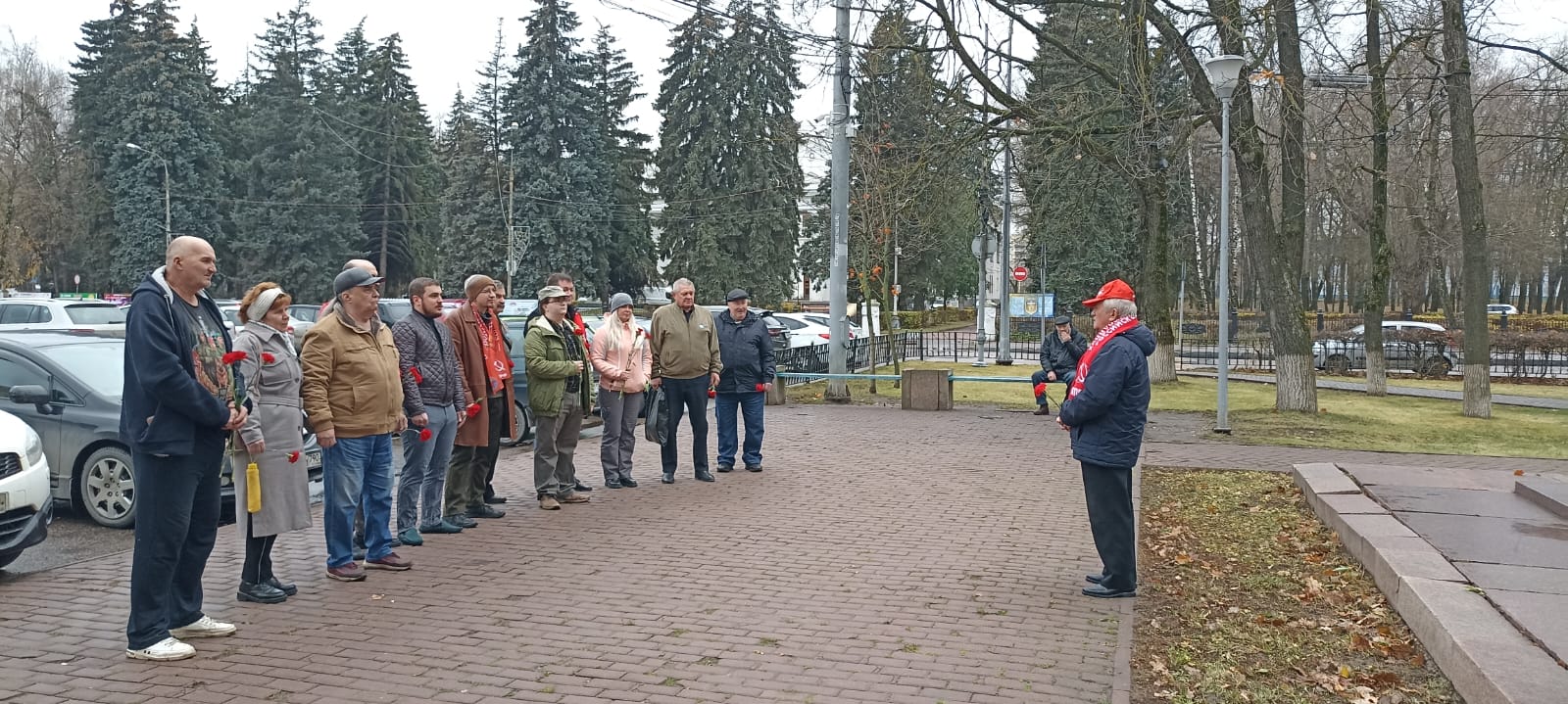 106-я годовщина Великого Октября в Воскресенске