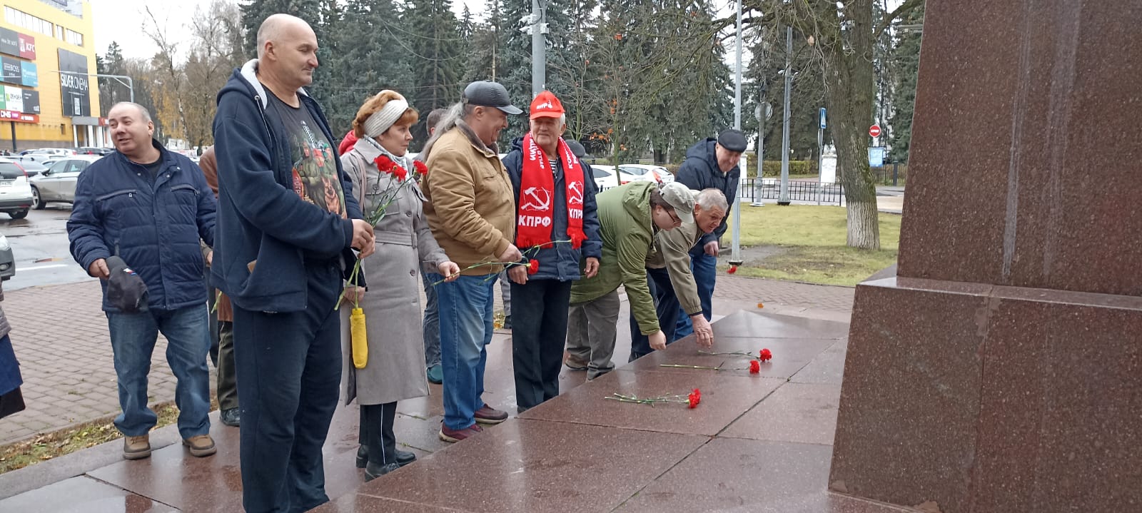 106-я годовщина Великого Октября в Воскресенске