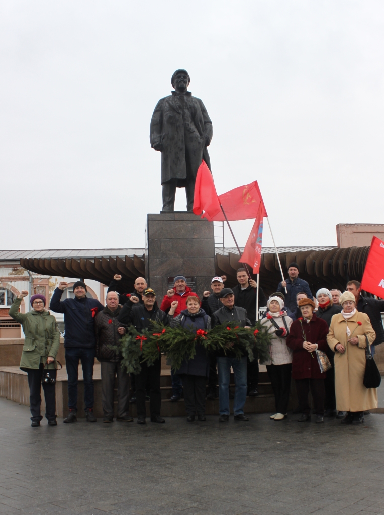 Автопробег в Серпухове в честь 106-й годовщины ВОСР