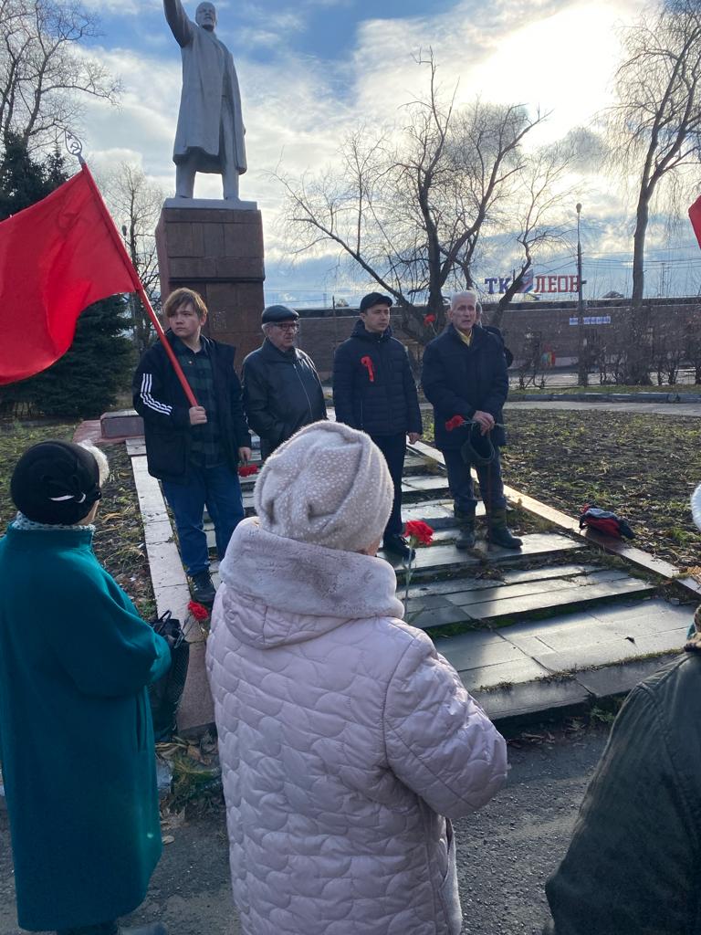 В Орехово-Зуево отметили 106-ю годовщину Великого Октября