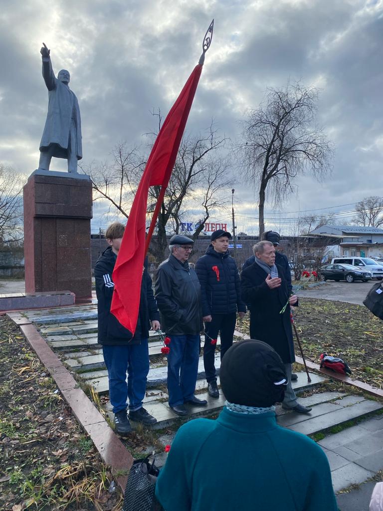 В Орехово-Зуево отметили 106-ю годовщину Великого Октября
