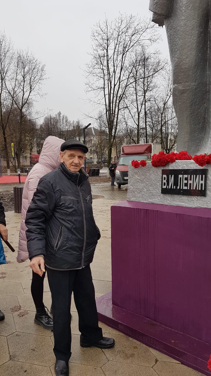 106-я годовщина Великой Октябрьской социалистической революции в Рузе