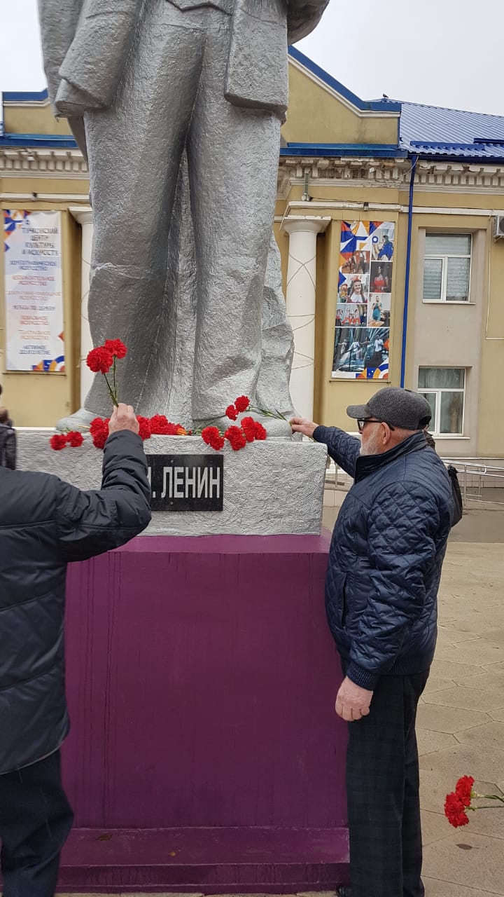 106-я годовщина Великой Октябрьской социалистической революции в Рузе