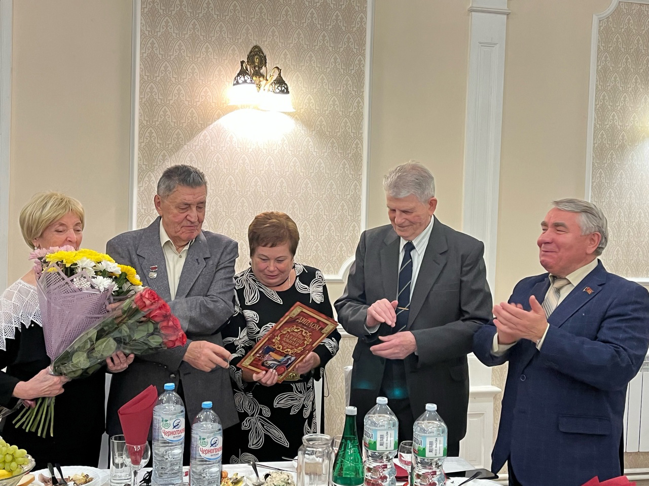 Поздравление Генерал-лейтенанта авиации Гаранина Виктора Петровича с Юбилеем