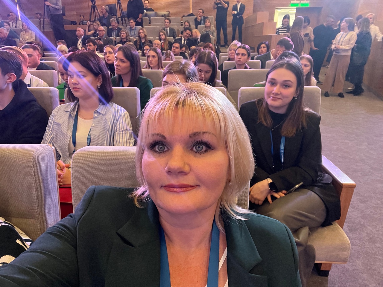 Депутат-коммунист Мособлдумы Елена Мокринская: «Интересные встречи - стимул для новых идей!»