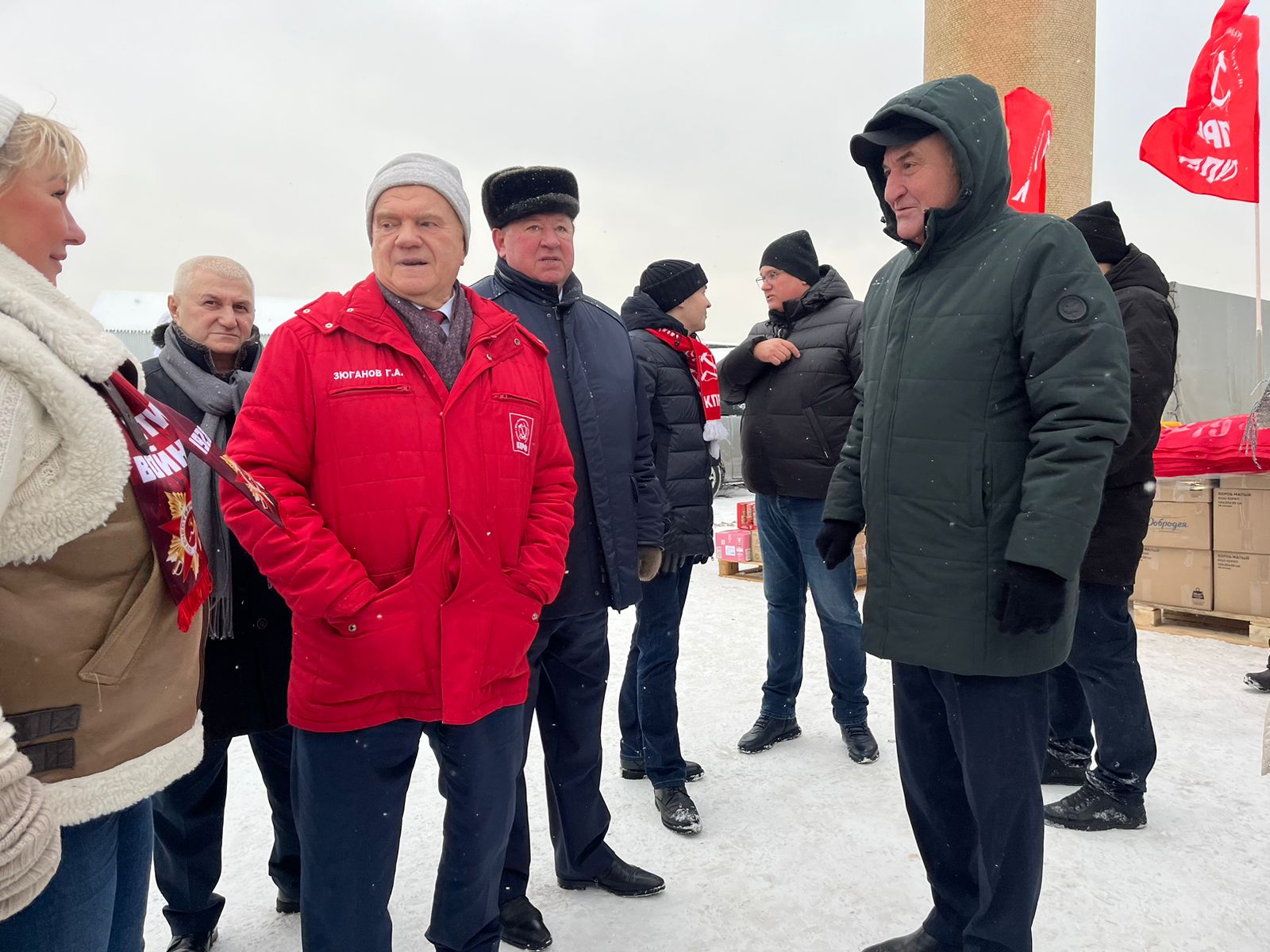 КПРФ отправила 119-й гуманитарный конвой на Донбасс