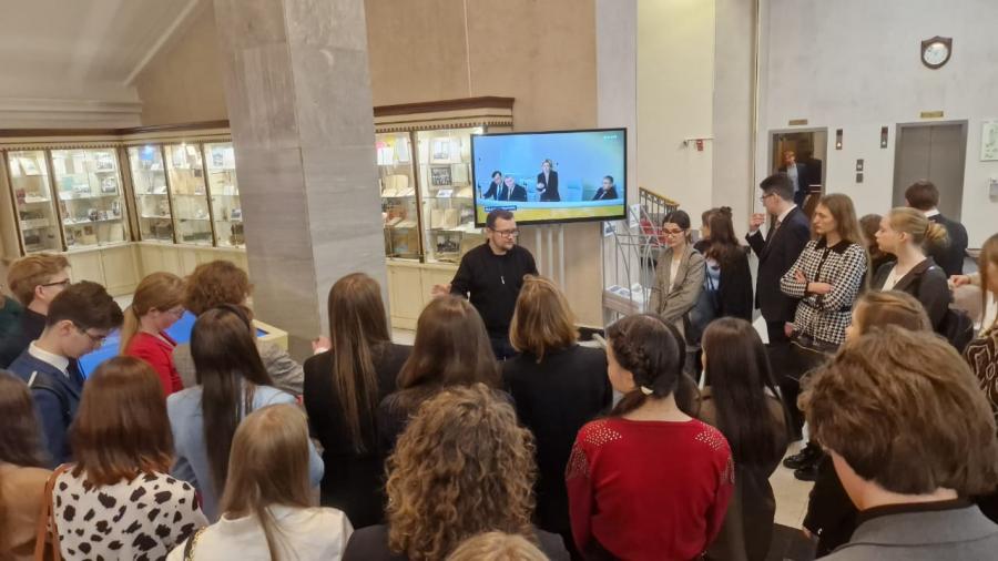 Встреча Г.А. Зюганова со студентами МГУ имени М.В. Ломоносова