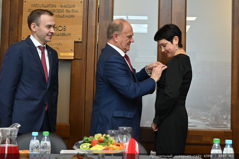 Председатель ЦК КПРФ Г.А. Зюганов провел встречу с представителями творческой интеллигенции