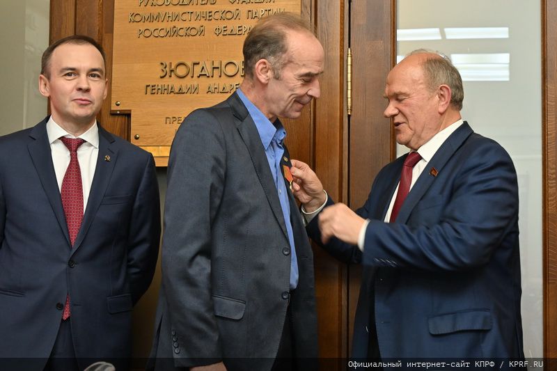 Председатель ЦК КПРФ Г.А. Зюганов провел встречу с представителями творческой интеллигенции