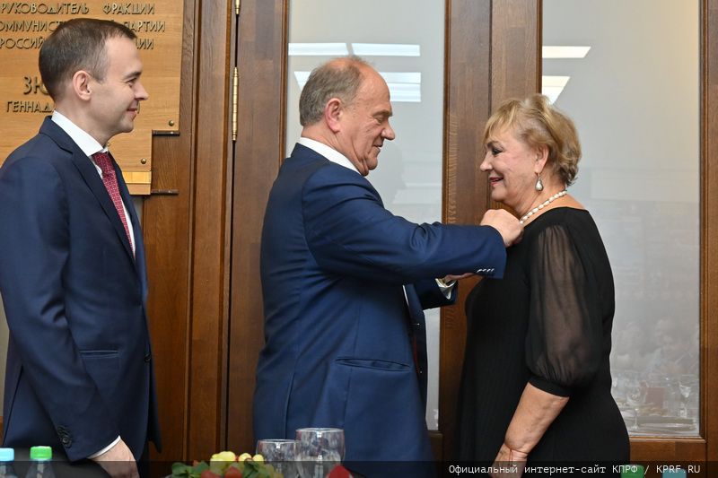 Председатель ЦК КПРФ Г.А. Зюганов провел встречу с представителями творческой интеллигенции