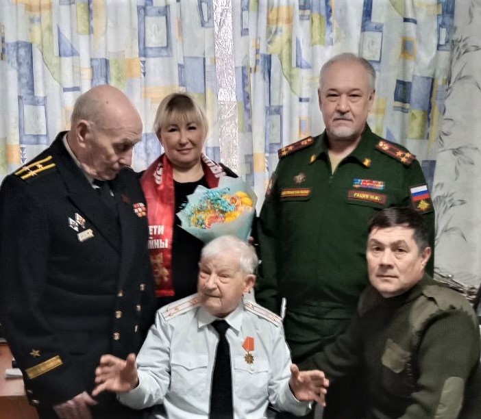 Полковнику Союза советских офицеров Н.Н. Багаеву - 105 лет!