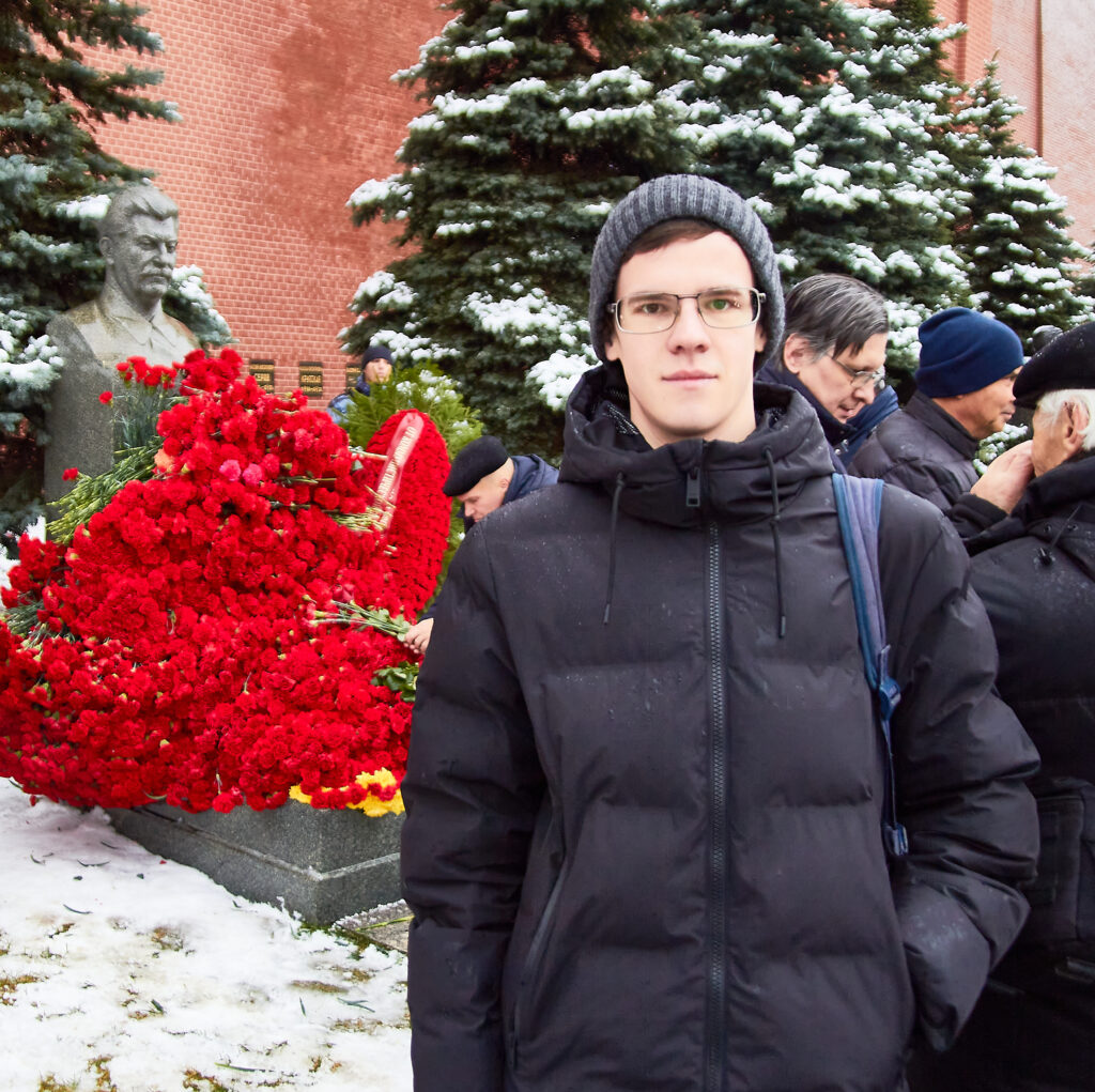 День рождения Сталина. Возложение цветов на Красной площади
