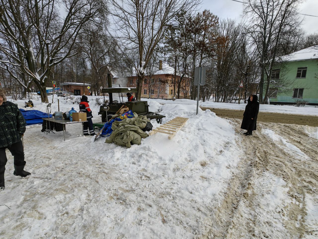 Авария в Климовске