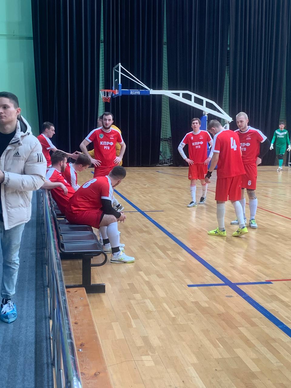 Рузские коммунисты поддержали спортсменов