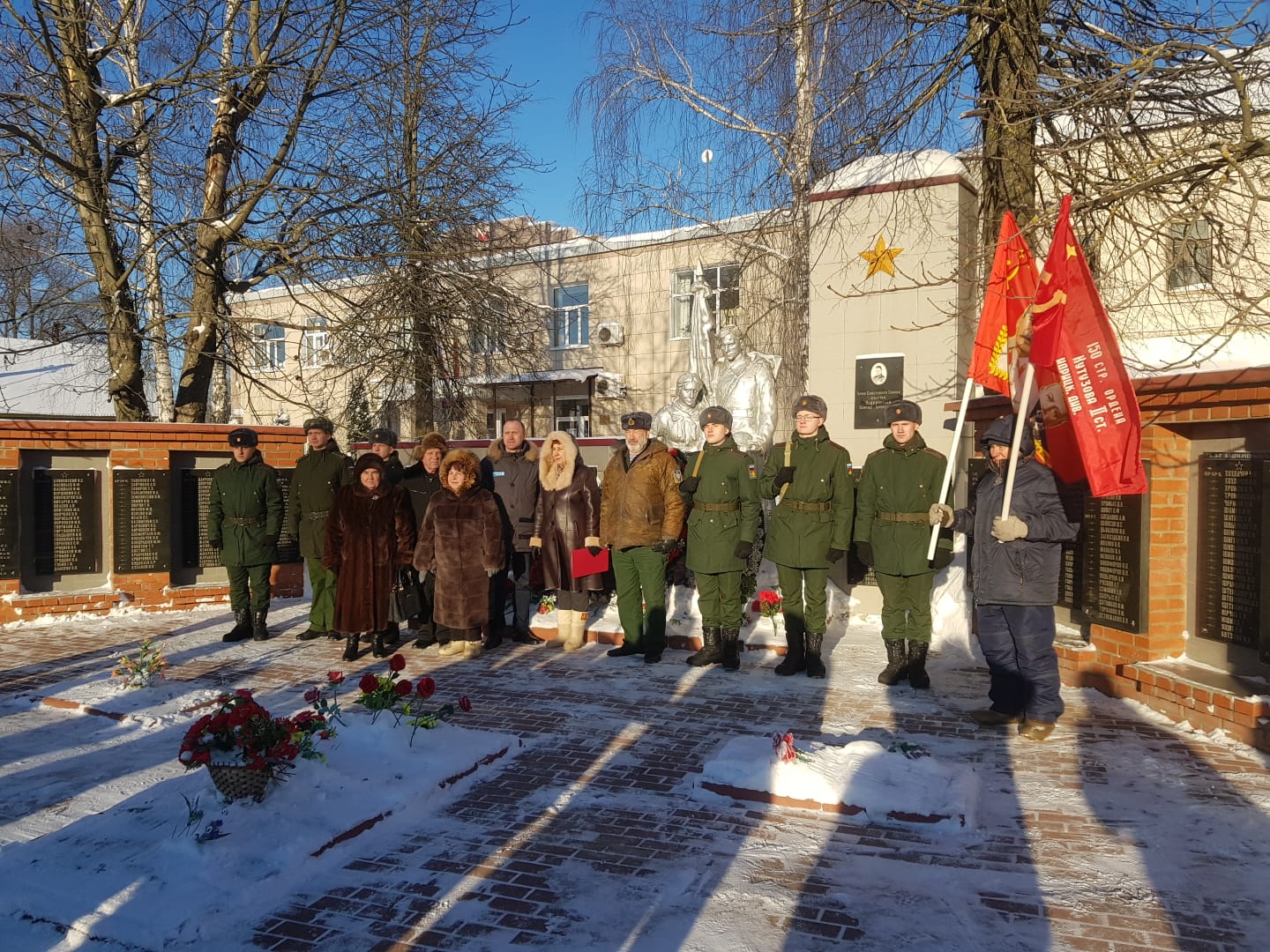 82-я годовщина освобождения поселка Дорохово