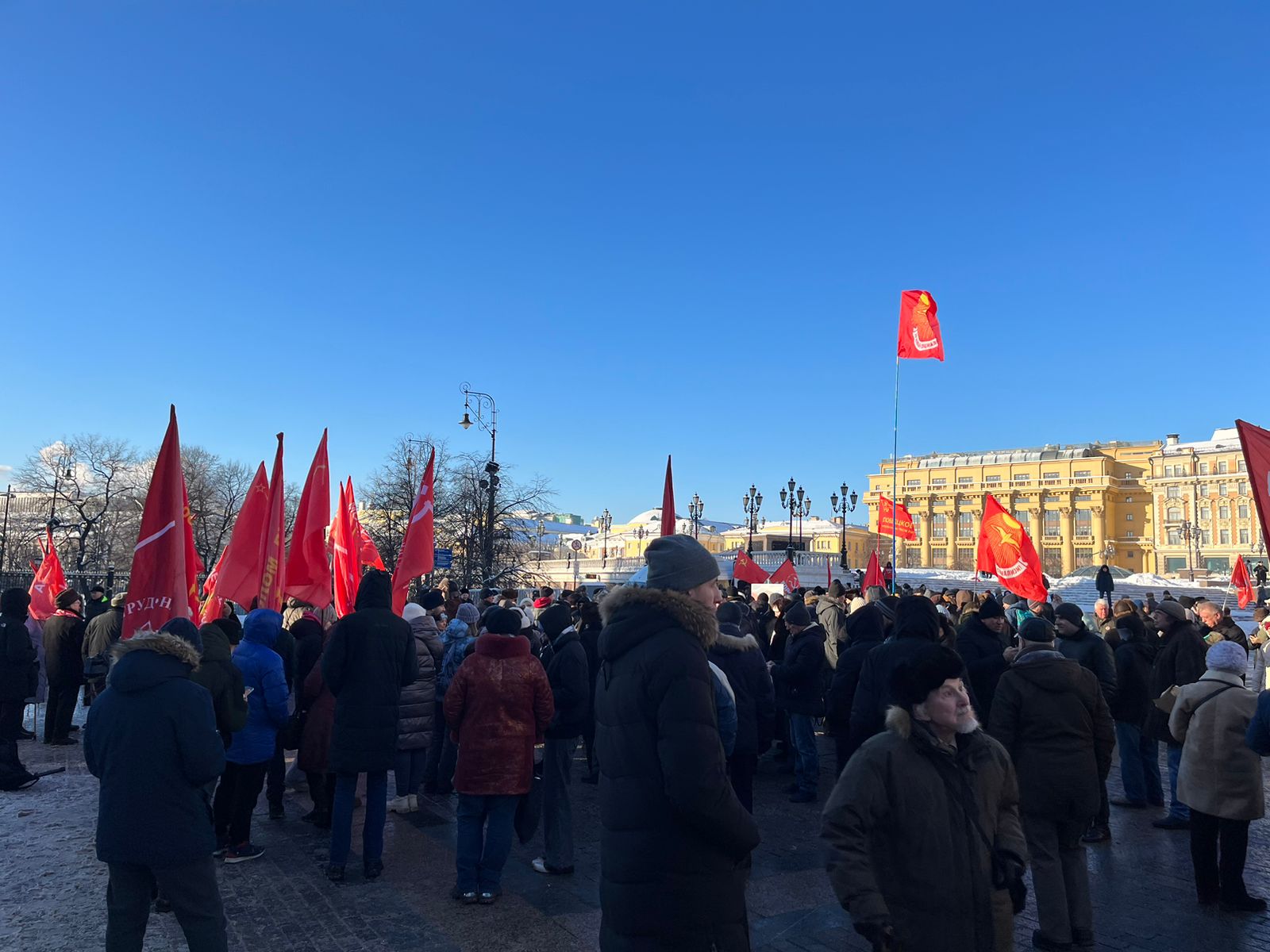 Состоялось возложение венков и цветов к Мавзолею В.И. Ленина на Красной Площади