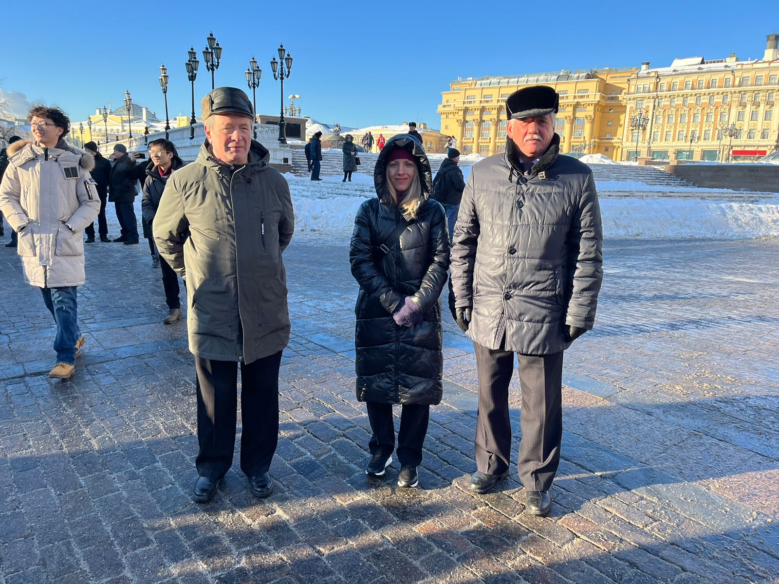 Состоялось возложение венков и цветов к Мавзолею В.И. Ленина на Красной Площади
