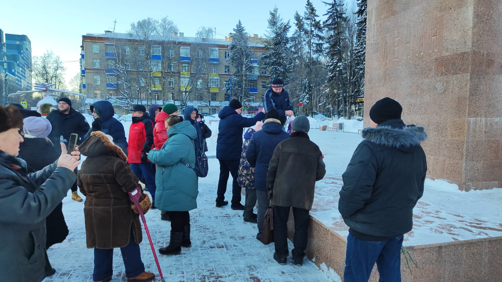 День памяти Ленина в Химках