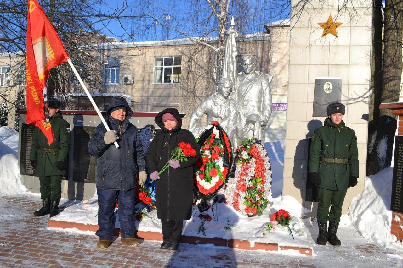 82-я годовщина освобождения поселка Дорохово