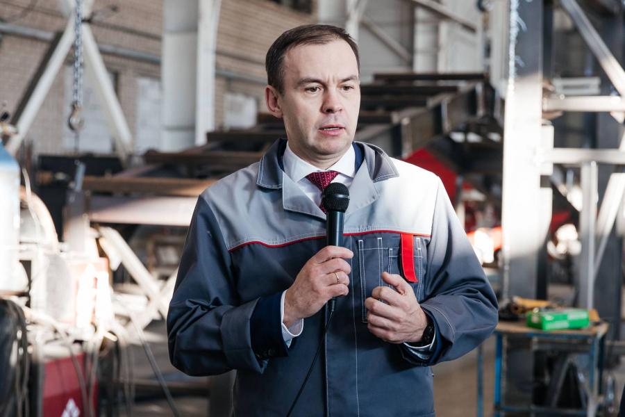 Кандидат в Президенты Российской Федерации Н.М. Харитонов побывал на оренбургском предприятии «Технопром»