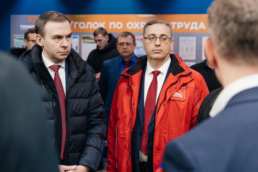 Кандидат в Президенты Российской Федерации Н.М. Харитонов побывал на оренбургском предприятии «Технопром»