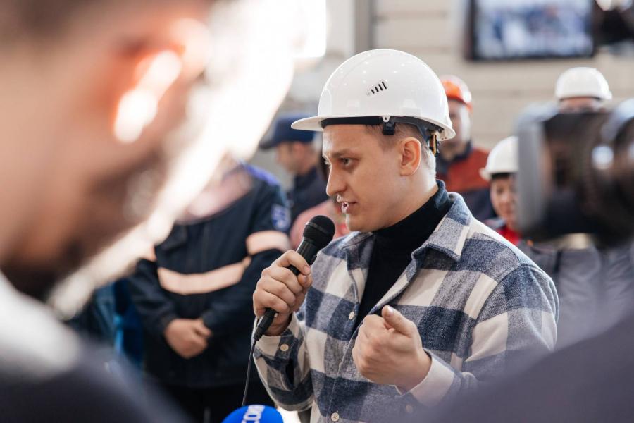 Кандидат в Президенты Российской Федерации Н.М. Харитонов побывал на оренбургском предприятии «Технопром»