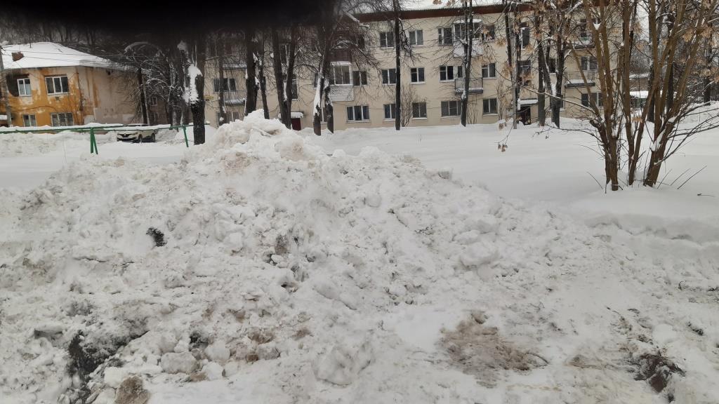 «Своевременная» уборка снега