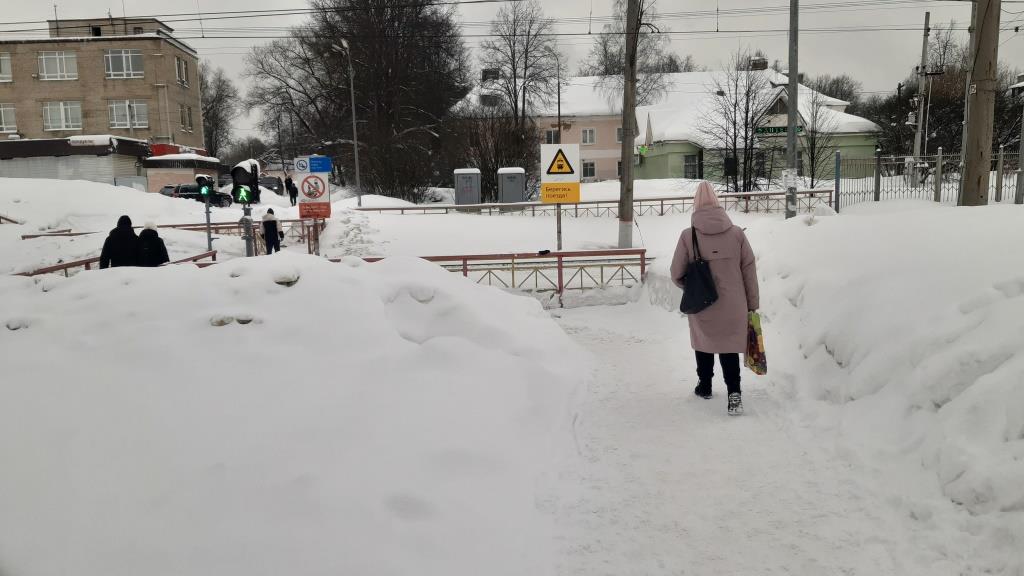 «Своевременная» уборка снега