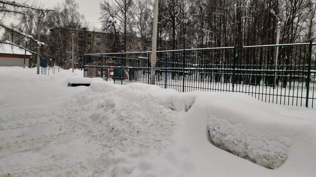 «Своевременная» уборка снега