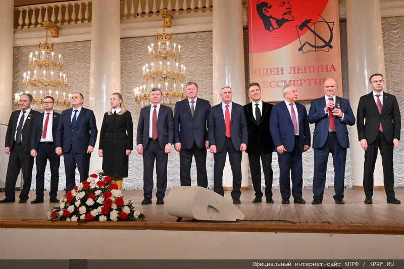 Г.А. Зюганов: Дело Ленина в надежных руках! Оно обязательно победит!