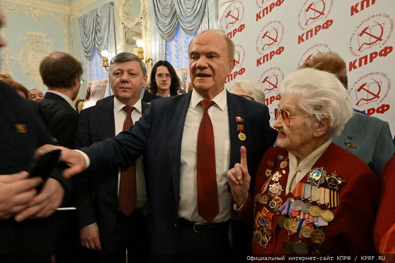 Г.А. Зюганов: Дело Ленина в надежных руках! Оно обязательно победит!