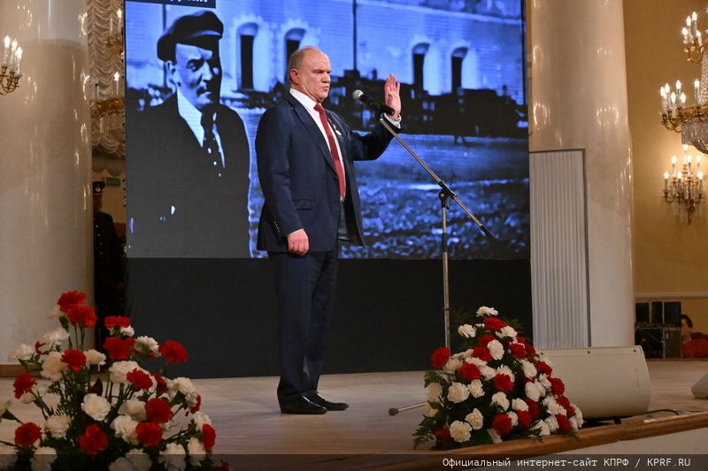 Г.А. Зюганов: Дело Ленина в надежных руках! Оно обязательно победит!