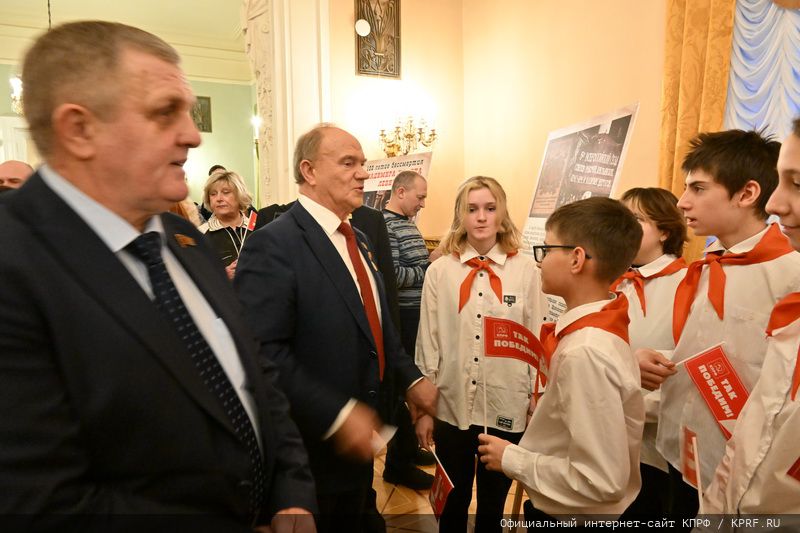 Г.А. Зюганов: Дело Ленина в надежных руках! Оно обязательно победит!