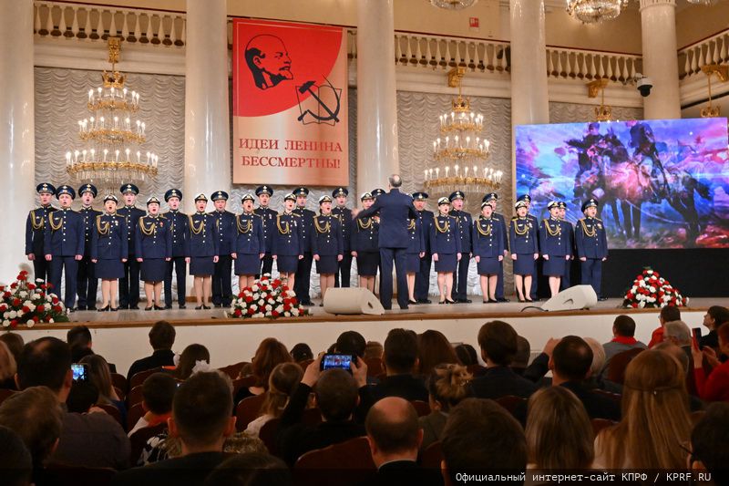 Г.А. Зюганов: Дело Ленина в надежных руках! Оно обязательно победит!