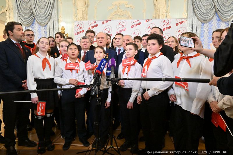 Г.А. Зюганов: Дело Ленина в надежных руках! Оно обязательно победит!