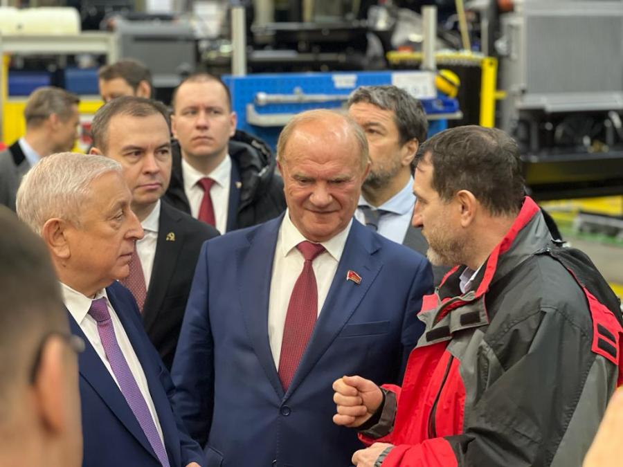 Г. А. Зюганов: Нам принципиально важна поддержка трудовых коллективов!