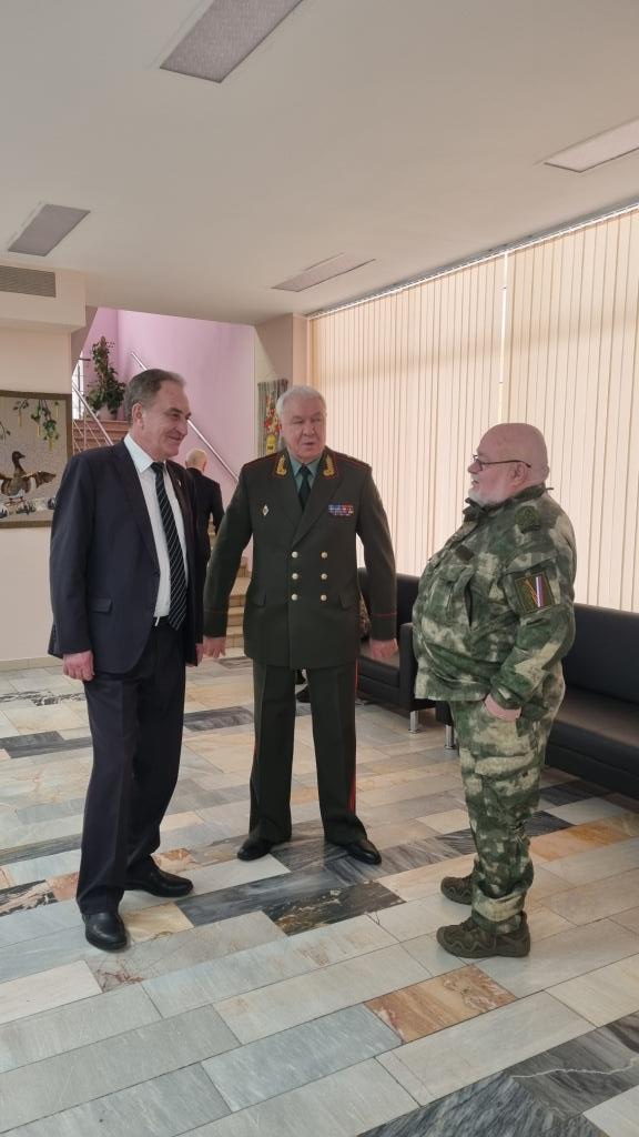 Депутат Государственной Думы Николай Васильев принял участие во встрече с участниками СВО