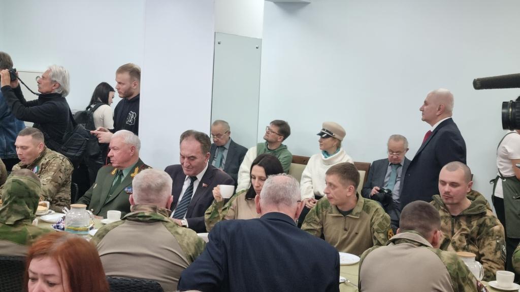 Депутат Государственной Думы Николай Васильев принял участие во встрече с участниками СВО