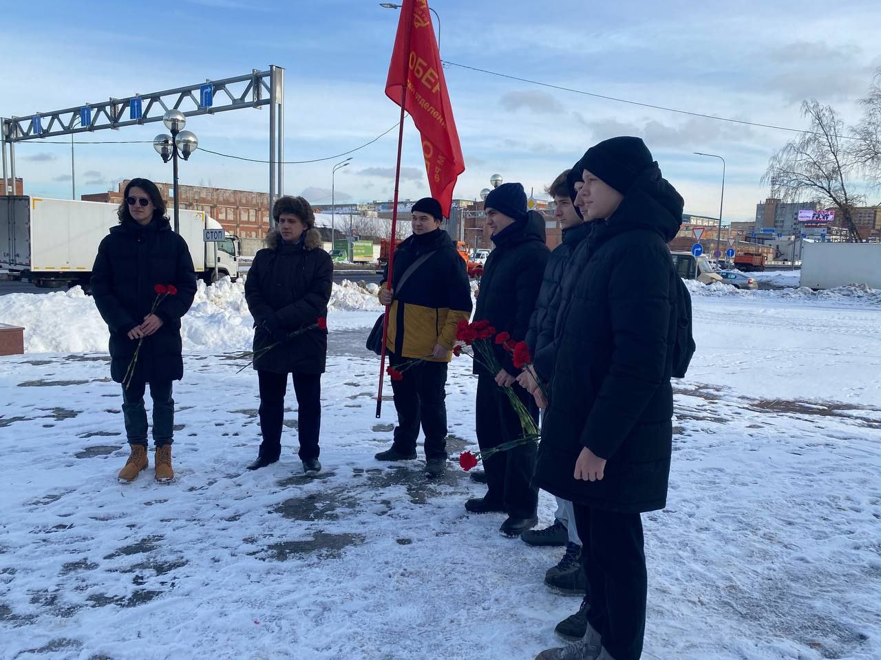 В Люберцах отметили 81-ю годовщину Сталинградской битвы