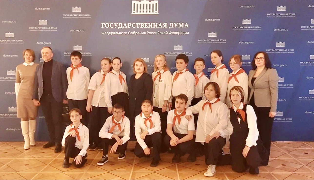 Королёвские пионеры в Колонном зале Дома Союзов