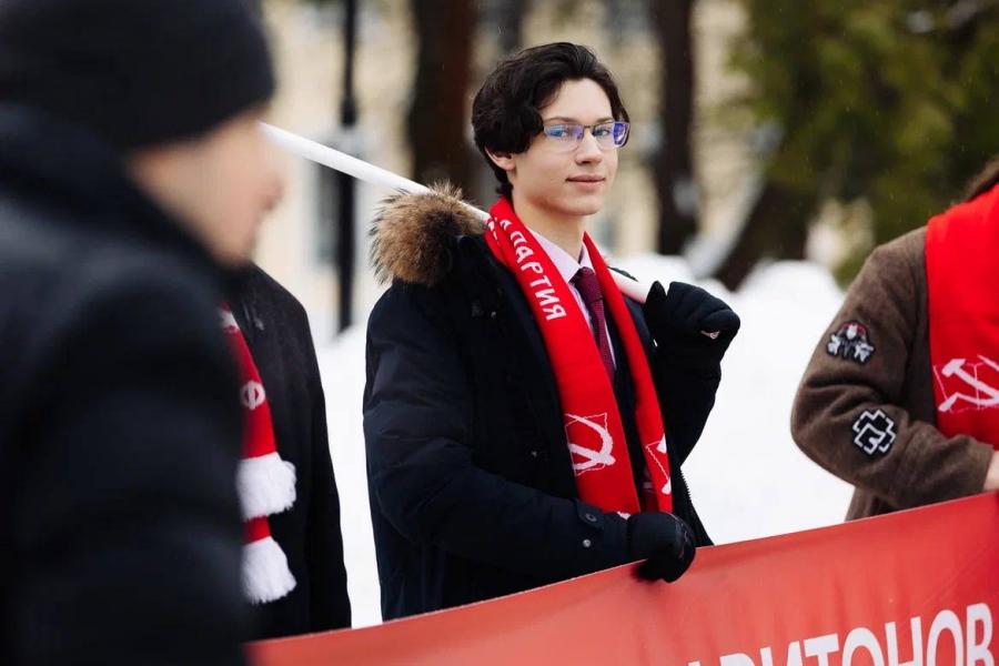 Начался визит кандидата в Президенты России от КПРФ Николая Харитонова в Калугу
