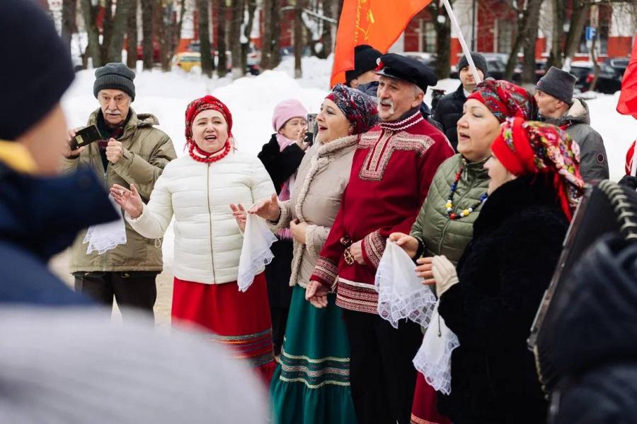 Начался визит кандидата в Президенты России от КПРФ Николая Харитонова в Калугу