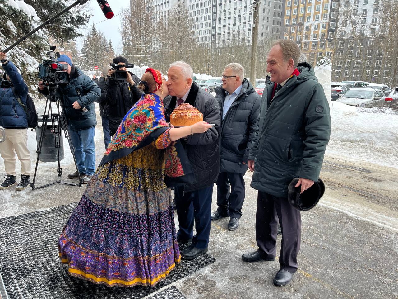 Кандидат на должность президента РФ Николай Харитонов посетил ЗАО «Лыткаринский мясоперерабатывающий завод»