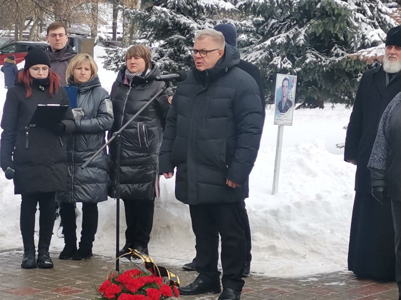 Руководитель фракции КПРФ Мособлдумы Александр Наумов принял участие в торжественном мероприятии в Ступино