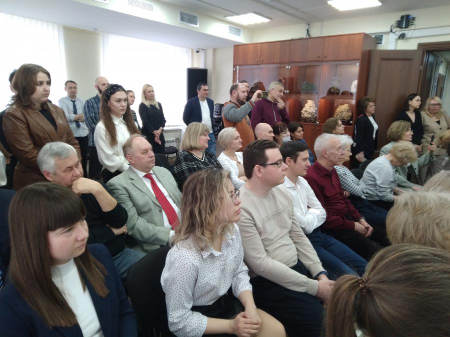 Н.М. Харитонов встретился в Москве с руководством и трудовым коллективом института геотехники и инженерных изысканий в строительстве
