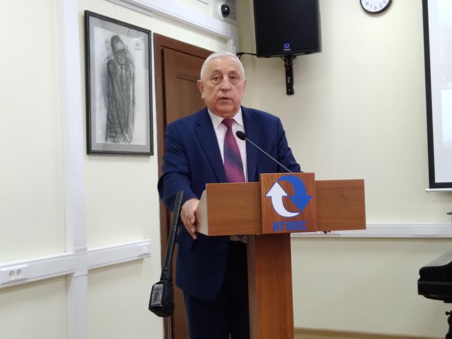 Н.М. Харитонов встретился в Москве с руководством и трудовым коллективом института геотехники и инженерных изысканий в строительстве