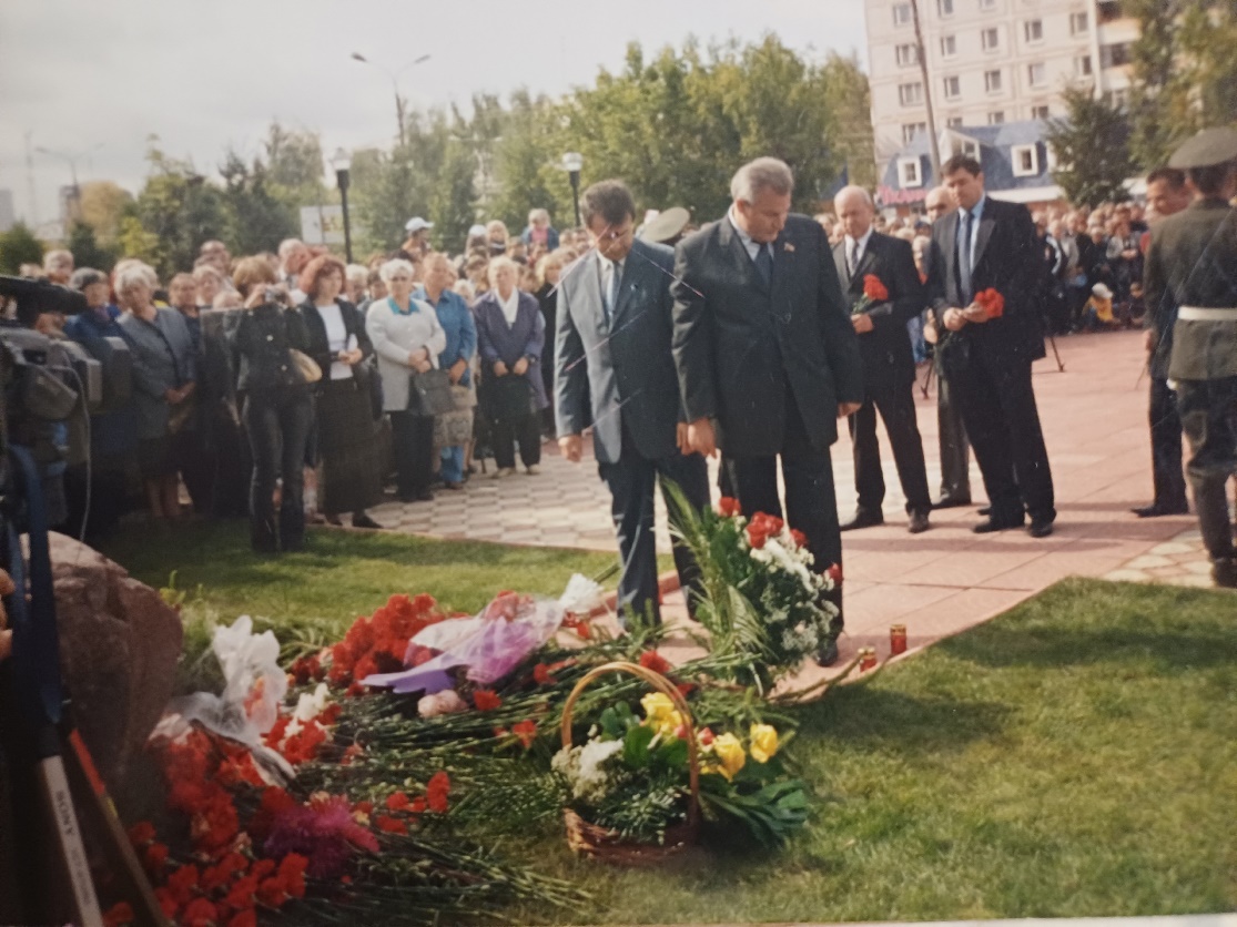 Память о погибших навсегда в наших сердцах