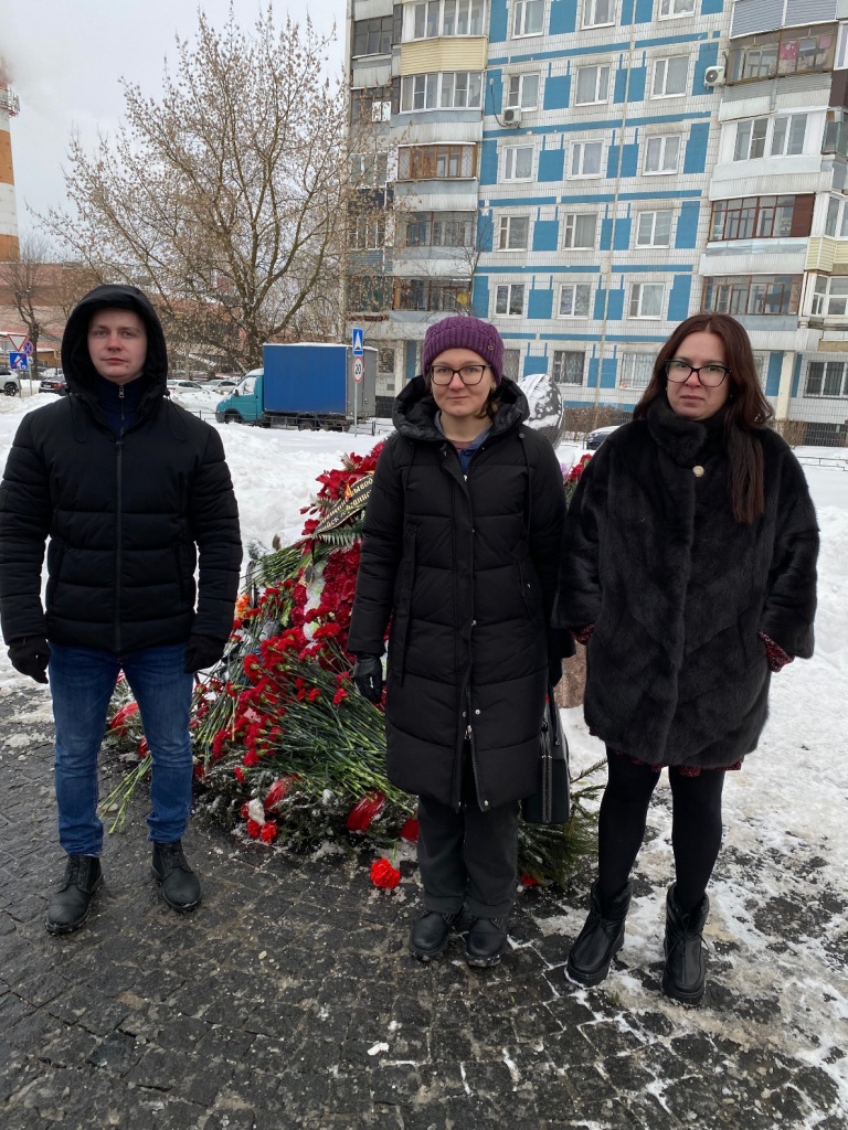 Память о погибших навсегда в наших сердцах