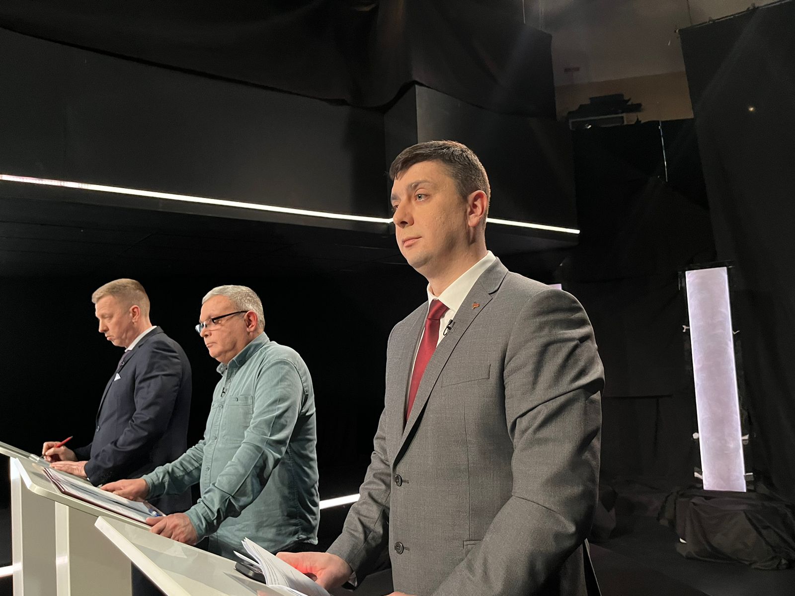 Состоялись дебаты на телеканале «360» доверенного лица в президенты России от КПРФ Николая Харитонова